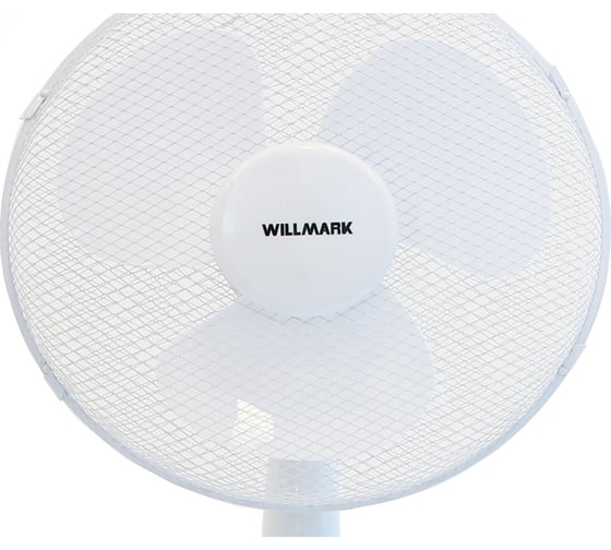 Напольный вентилятор Willmark WSF-41W 1200мм, 410мм, 40Вт 3 скорости 1шт.упак. белый 3000068