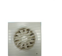 Осевой вытяжной вентилятор ВИЕНТО В100С STILL ivory