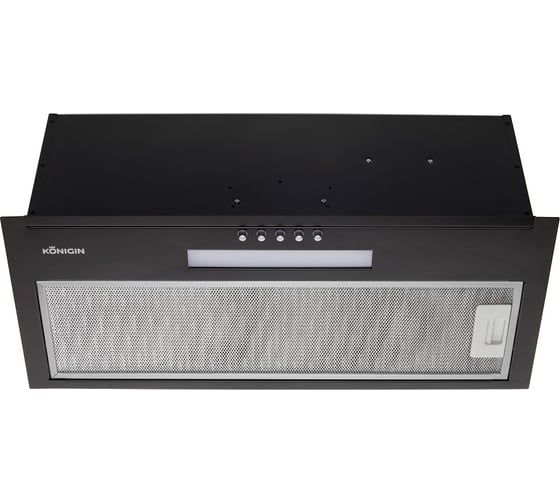 Кухонная вытяжка KONIGIN Level Black 60 102075 1