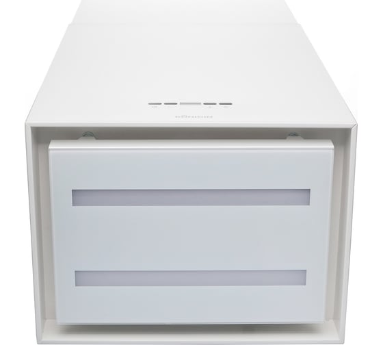 Кухонная вытяжка KONIGIN Geometry White/White Glass 102070
