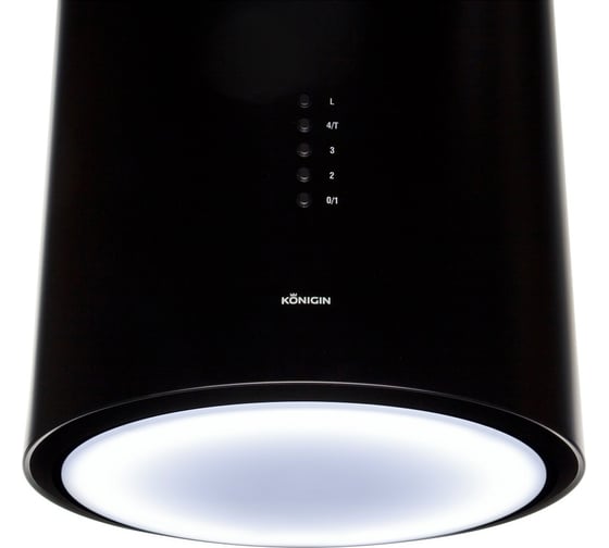 Кухонная вытяжка KONIGIN Enso Black 101156
