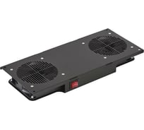 Вентиляторный потолочный блок SILART 386 м3/ч 24 VDC Черный SVB-221-11