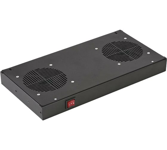 Вентиляторный блок SILART Стойка 19" 386 м3/ч 24 VDC Черный SVB-220-11 1