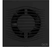 Вентилятор накладной SLIM D100 обр.клапан Matt black DICITI 90-03098 SLIM 4C Matt black