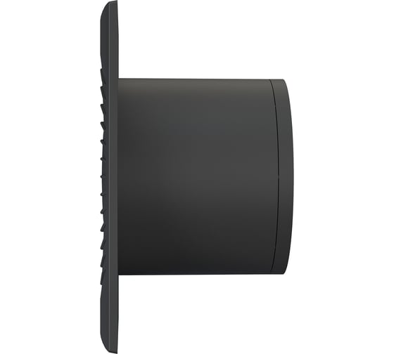 Накладной вентилятор DICITI SLIM D100 обратный клапан Matt black 90-03098