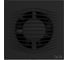 Вентилятор накладной SLIM D100 обр.клапан Matt black DICITI 90-03098 SLIM 4C Matt black 1