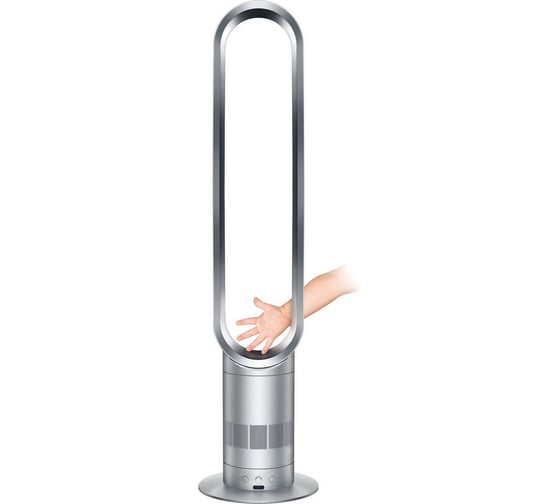 Безлопастной вентилятор напольный Dyson АМ 02 белый