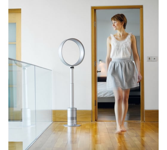 Безлопастной вентилятор напольный Dyson AM 03 белый