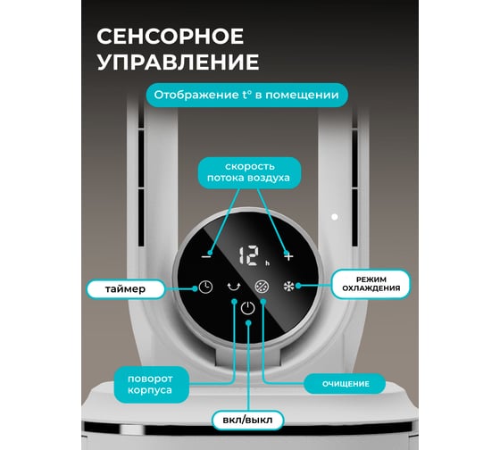 Напольный вентилятор Galaxy GL8108 60 Вт 7050181080