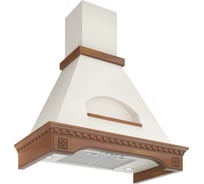 Кухонная вытяжка ELIKOR Бельведер Флореале 90П-650-П3Д_бежевый/бук орех 942444