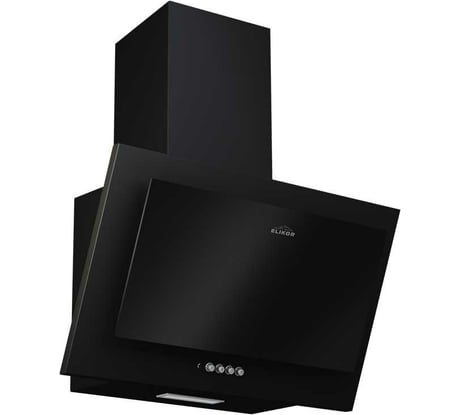 Кухонная вытяжка ELIKOR КВ Коралл 60П-430-К3Д черный/черн стекло 266401