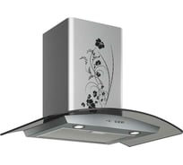 Кухонная вытяжка ELIKOR Аметист 60Н-430-К3Д_нерж/тонир флористика 940689