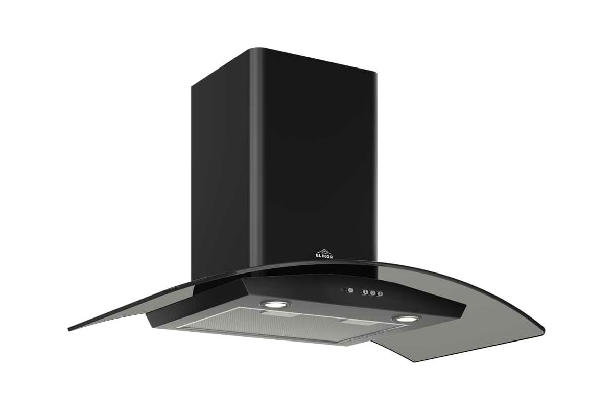 Кухонная вытяжка ELIKOR Аметист 90П-650-К3Д_черный/тонир 957666 ...