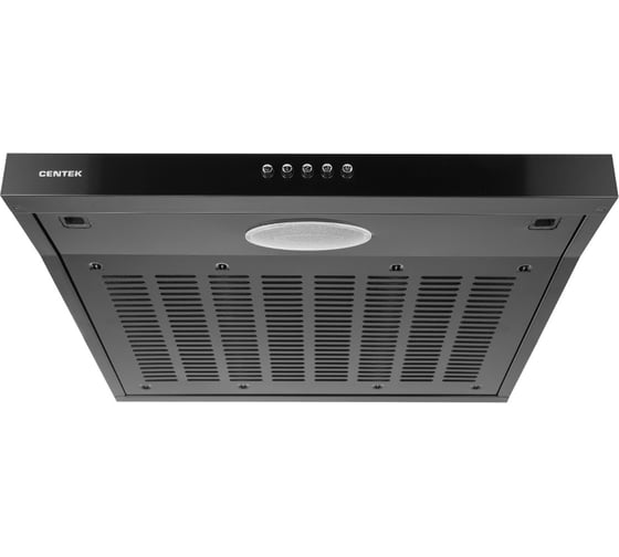 Вытяжка Centek козырьковая, ширина 60 см, 350 м3/час (120 Вт), 3 скорости, LED CT-1801-60 Black