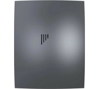 Осевой вытяжной вентилятор ERA BREEZE 4C Dark gray metal, с обратным клапаном D100, декоративный 90-07201
