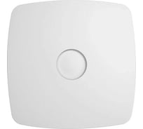 Осевой вытяжной вентилятор DICITI RIO 5C Matt white, с обратным клапаном D125, декоративный 90-07803