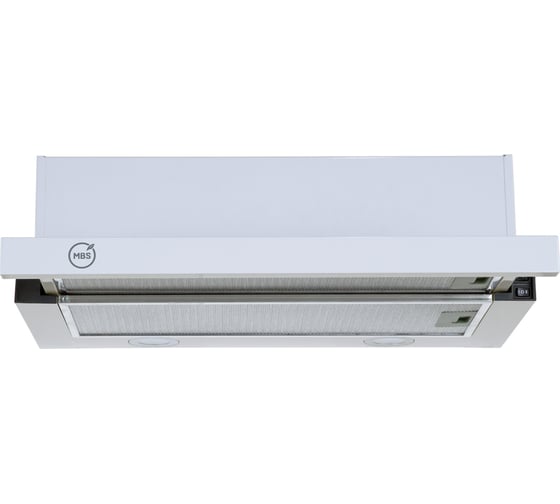 Кухонная вытяжка MBS aralia 150 white glass 6007