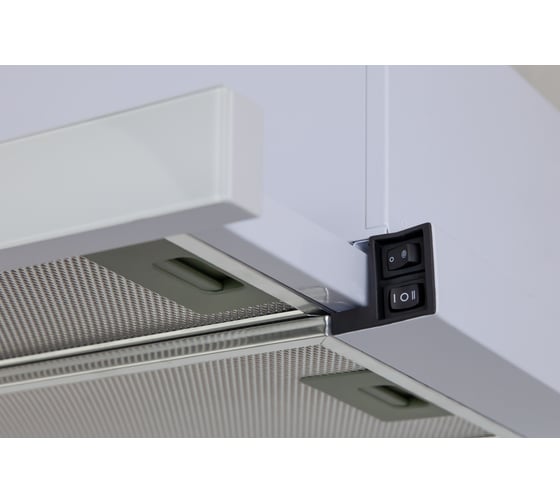 Кухонная вытяжка MBS aralia 150 white glass 6007