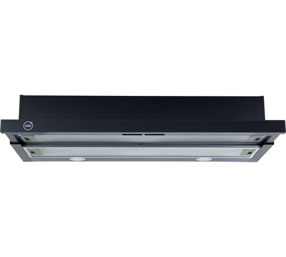 Кухонная вытяжка MBS aralia 190 black glass 6017