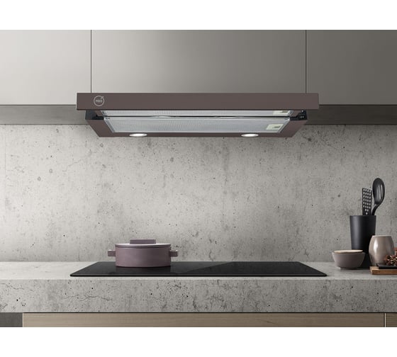 Кухонная вытяжка MBS aralia 160 brown 6019