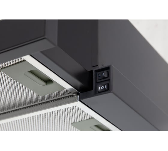 Кухонная вытяжка MBS aralia 160 black glass 6014