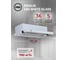 Кухонная вытяжка встраиваемая MBS ARALIA 160 WHITE GLASS 6013 2