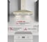 Кухонная вытяжка MBS laurus 150 ivory 5760 5