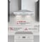 Кухонная вытяжка MBS laurus 150 white 5761 5