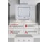 Кухонная вытяжка MBS crassula 160 glass white 5876 4