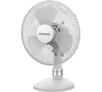 Настольный вентилятор Timberk 12", белый T-DF1202