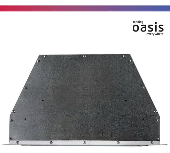 Полновстраиваемая кухонная вытяжка OASIS UM-50WG