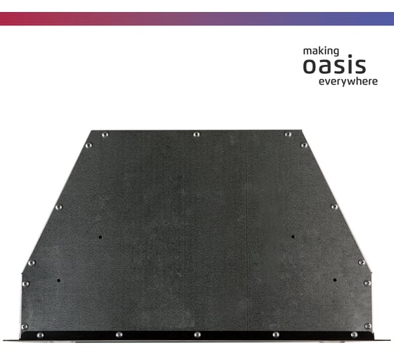 Полновстраиваемая кухонная вытяжка OASIS UM-50BG