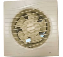 Осевой вытяжной вентилятор ВИЕНТО тяговый выключатель, 240 м3, ВОЛНА, сл. кость, шарикоподшипник ВИЕНТО В125СВ STILL ivory-B