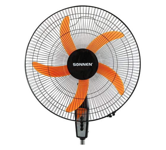 Напольный вентилятор SONNEN 3 режима, TF-50W-45-А304, d=45 см, 50Вт, черный, 454789