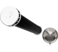 Приточный клапан ARIUS КИВ СУПЕР-125 1000 мм с теплошумоизоляцией и наружным металлическим стеновым выходом 135227