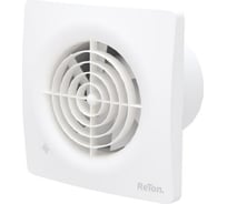 Вытяжной вентилятор RETON Solo-100 НТ с обратным клапаном, датчиком влажности и таймером, 2 скорости 197522