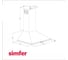 Кухонная вытяжка SImfer серая 8562SM 8