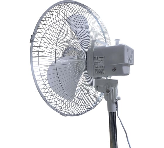 Напольный вентилятор ЛЕТО 16"maxtronic" maх-1615 38 вт, 3 скорости, поворот.система, регулировка высоты 23405