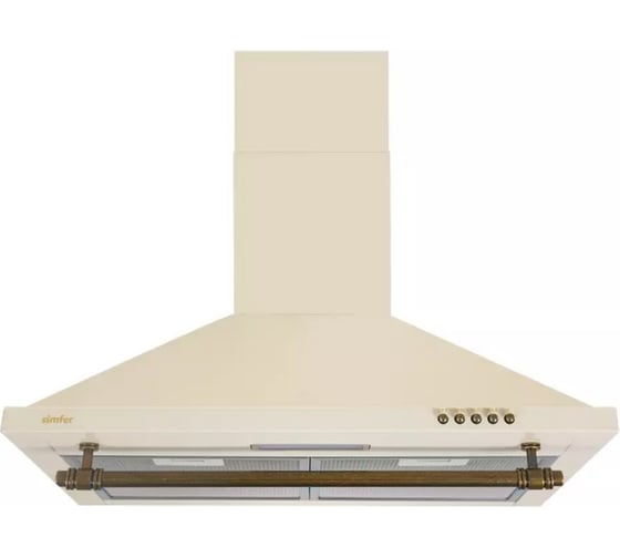 Кухонная вытяжка SImfer, бежевая 8665SM