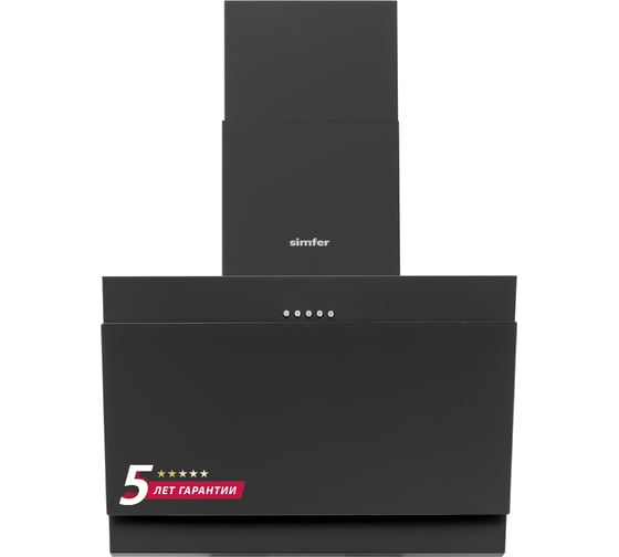 Настенная вытяжка SImfer  ширина 60 см, черный 8614SM 1