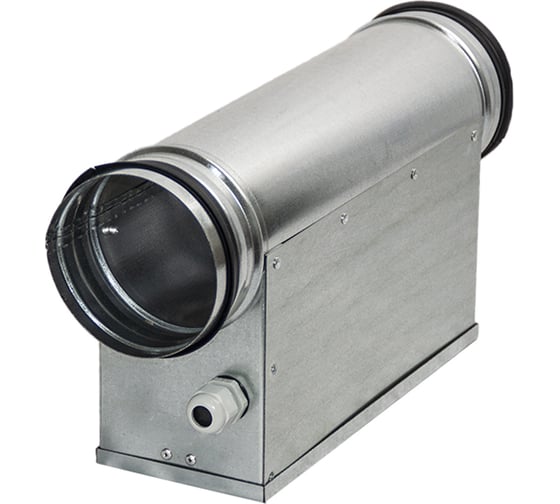 Круглый канальный нагреватель (электронагреватель) Ventart EOK-100-2,4-1ф 4687202648375