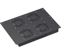 Потолочный модуль DKC 4 вентилятора для крыши напольных 19" it-корпусов дкс серии cqe шириной 600мм, ral9005 R5VSIT6004FB