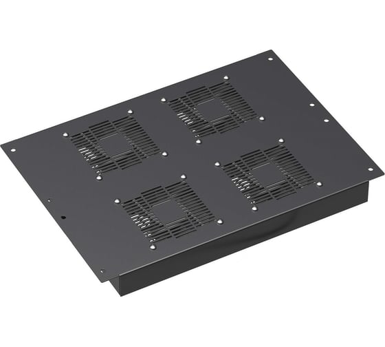 Потолочный модуль DKC 4 вентилятора для крыши напольных 19" it-корпусов дкс серии cqe шириной 600мм, ral9005 R5VSIT6004FB 1