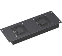 Потолочный модуль DKC 2 вентилятора для крыши навесных и напольных 19" it-корпусов дкс серии sti/cqe шириной 600мм, ral9005 R5VSIT6002FB