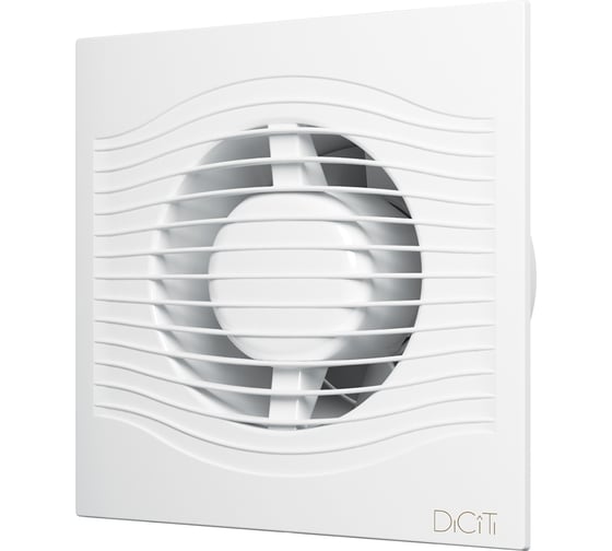 Осевой вытяжной вентилятор с обратным клапаном DICITI D 125 SLIM 5C 488-020