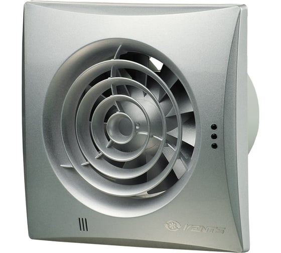 Вентилятор VENTS 100 Quiet алюминий лак 14333327 1