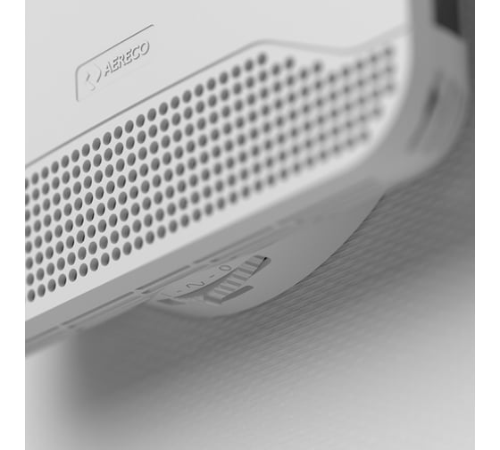 Стеновой клапан AERECO EHT2, гигрорегулируемый, цвет белый ЕТН1853