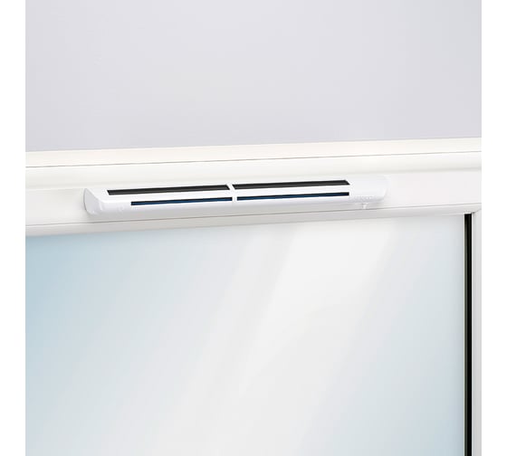 Приточный клапан AERECO EMM2, оконный, гигрорегулируемый, цвет белый ЕНМ1276