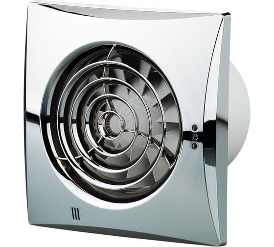 Вентилятор VENTS 125 Quiet хром 1F00000008971