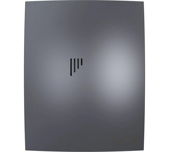 Накладной вентилятор DICITI Breeze 5c dark gray metal, d125 обр.клапан 90-07208